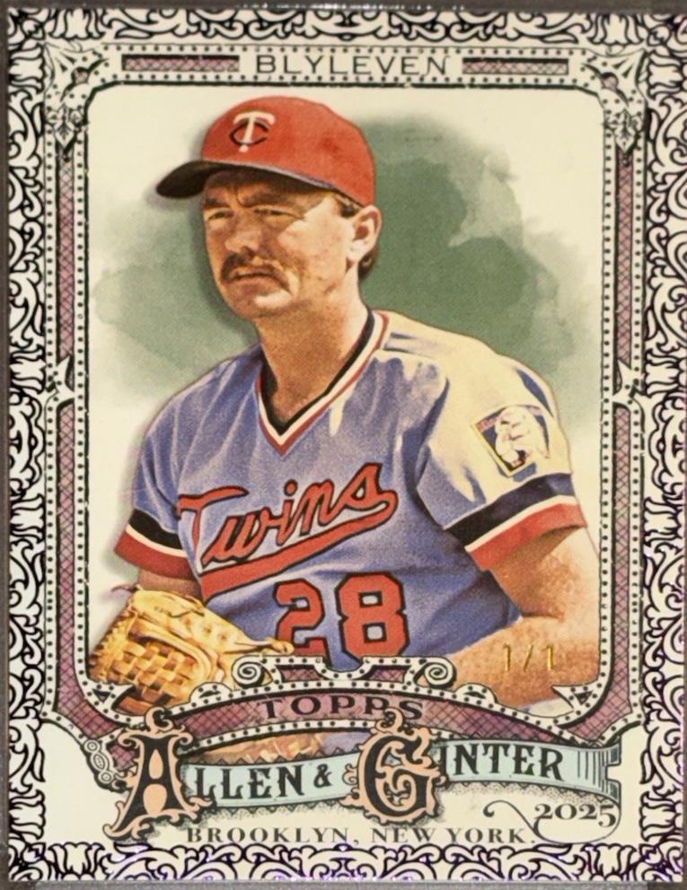 Bert Blyleven [Purple Foil SP] #341