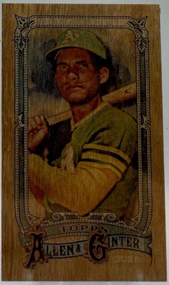 Bert Campaneris [Wood Mini] #284
