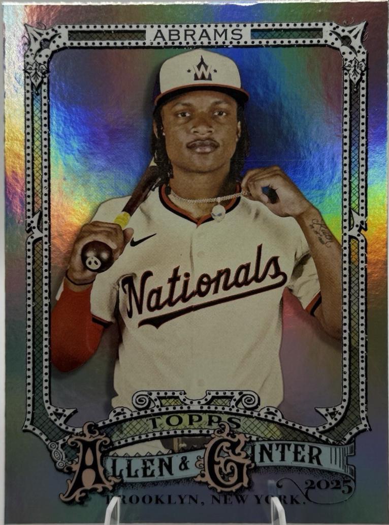 CJ Abrams [Purple Refractor Chrome Variation] #90