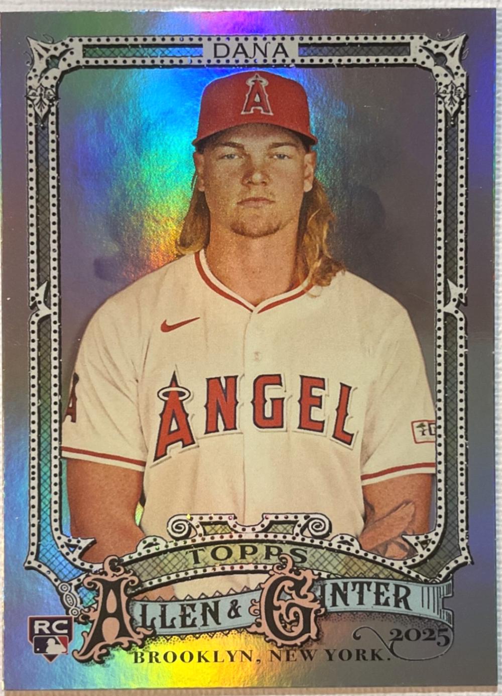 Caden Dana [Purple Refractor Chrome Variation] #84