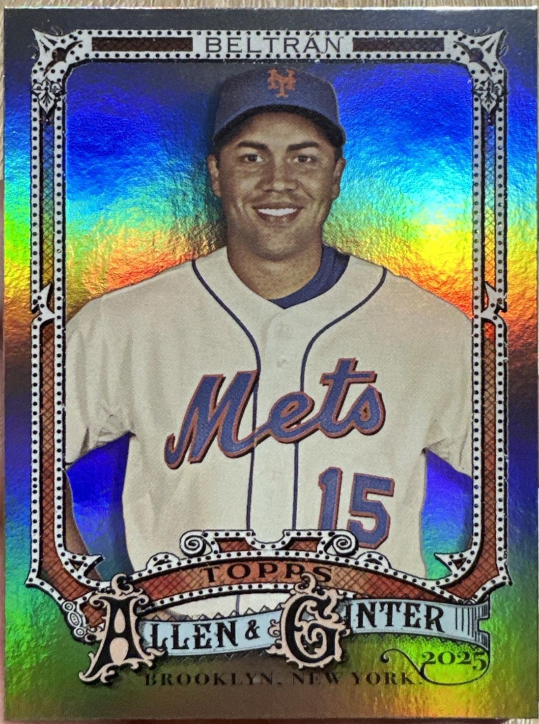 Carlos Beltran [Purple Refractor Chrome Variation] #153