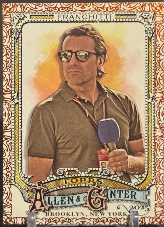 Dario Franchitti [Orange Foil Filagree] #295