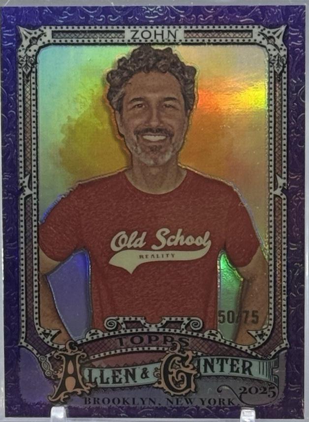 Ethan Zohn [Purple Refractor Chrome Variation] #287