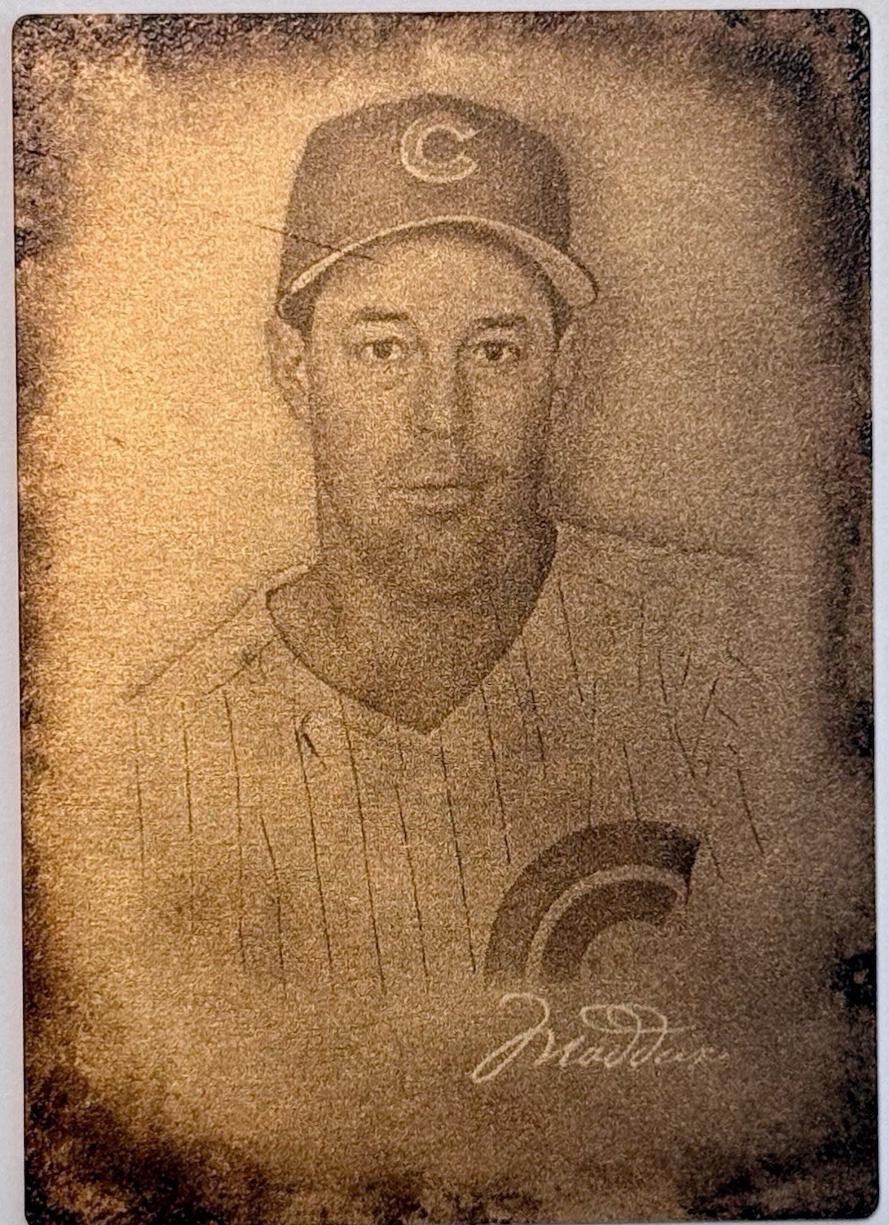 Greg Maddux [Tin Type Variation] #41
