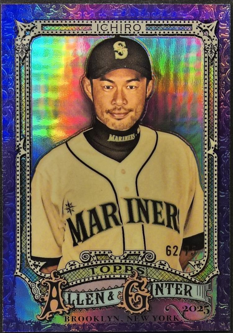 Ichiro [Purple Refractor Chrome Variation] #20