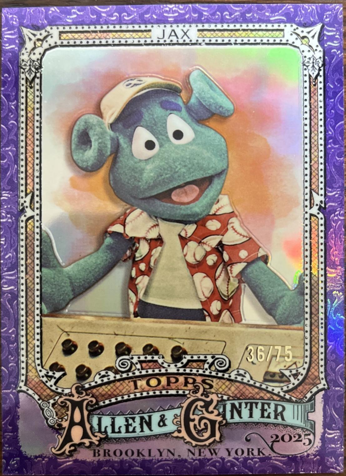 Jax [Purple Refractor Chrome Variation] #266