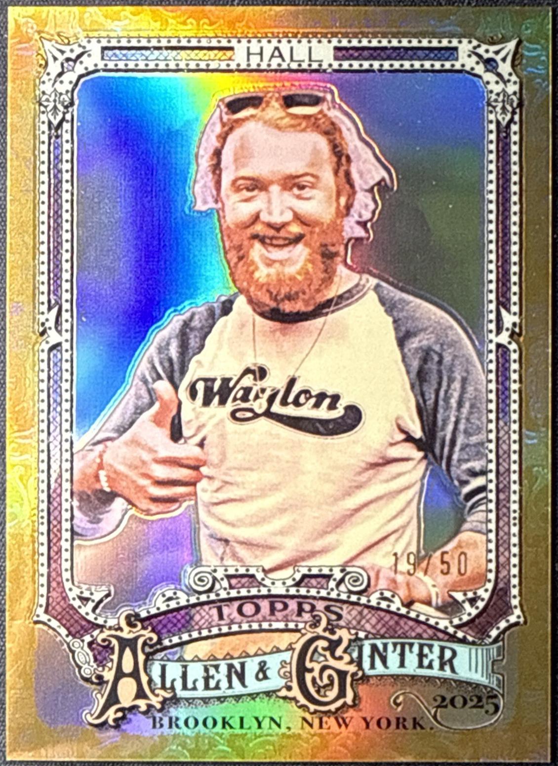 John Hall [Gold Refractor Chrome Variation] #256