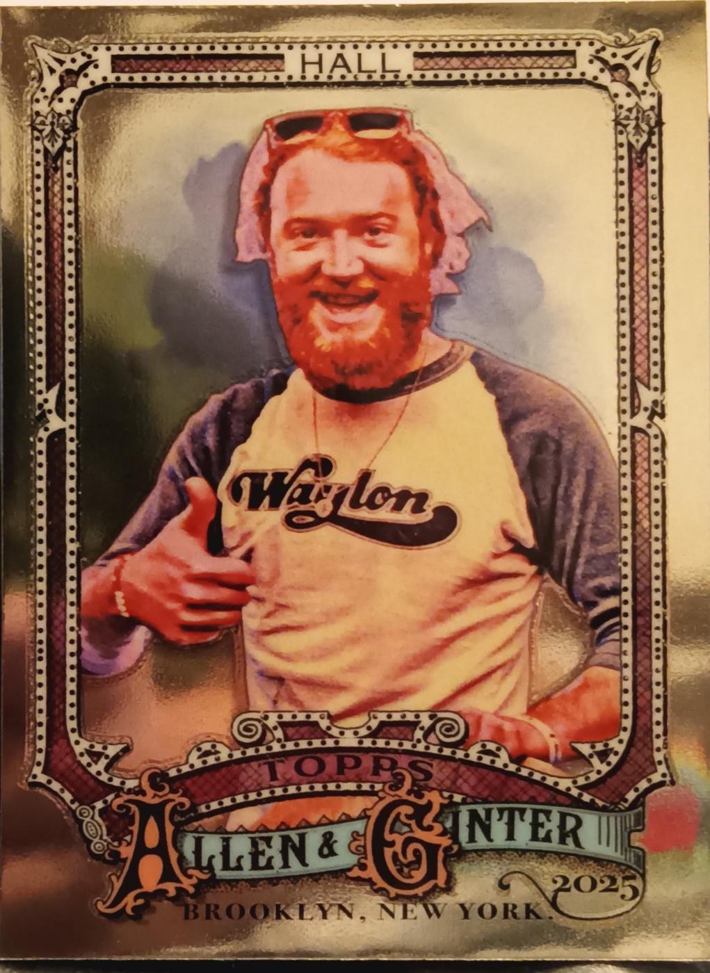 John Hall [Red Refractor Chrome Variation] #256