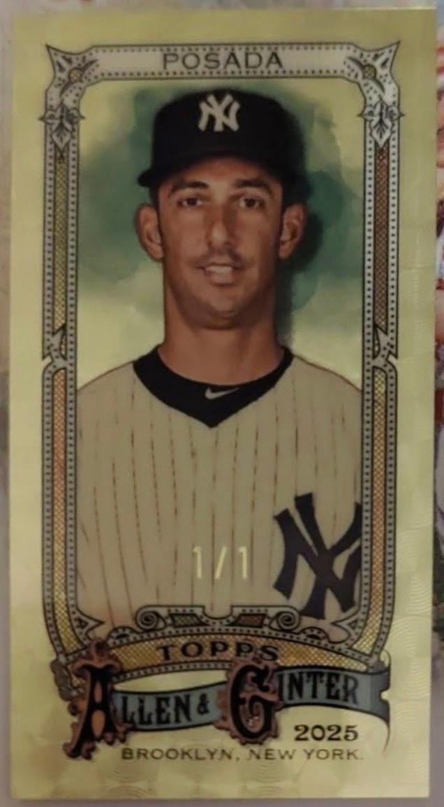 Jorge Posada [Superfractor Mini Chrome] #182