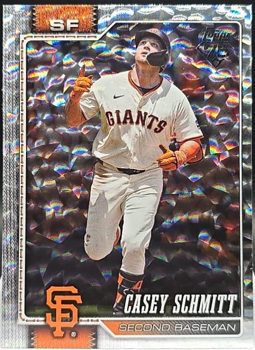 Casey Schmitt [Silver Crackleboard] #57