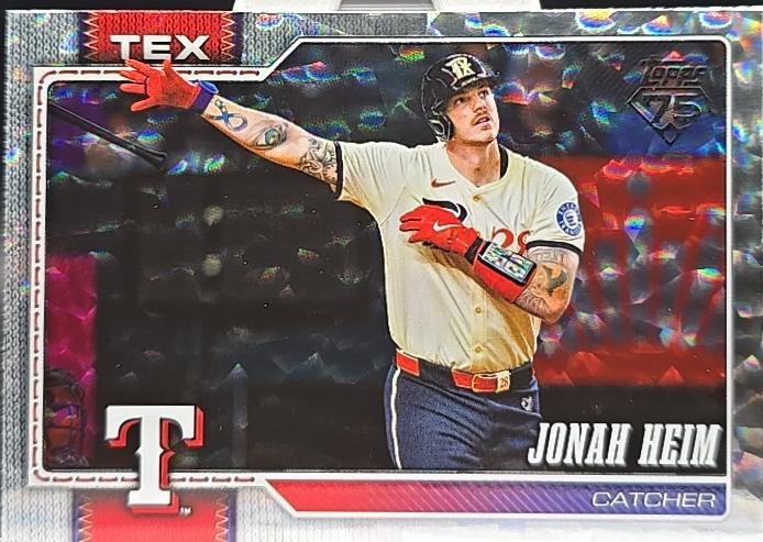 Jonah Heim [Silver Crackleboard] #78