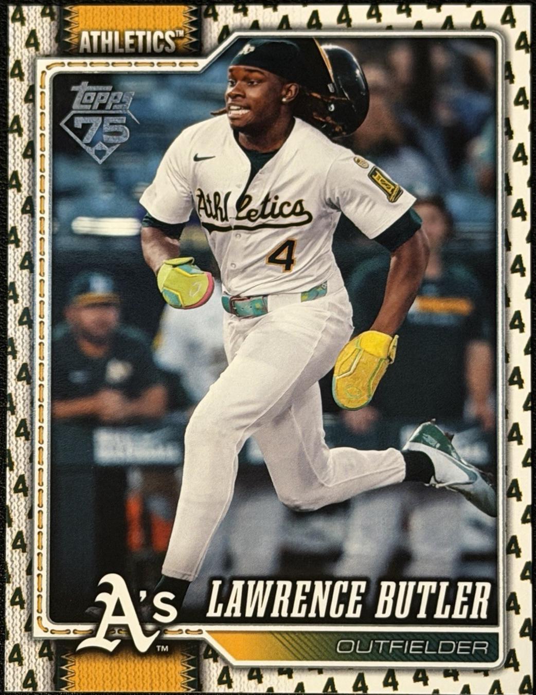 Lawrence Butler [Player Number Variation] #324