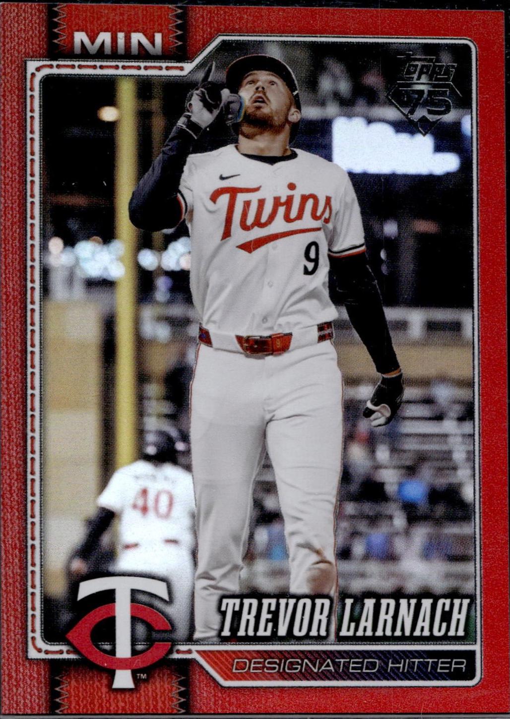 Trevor Larnach [Red Holo] #68