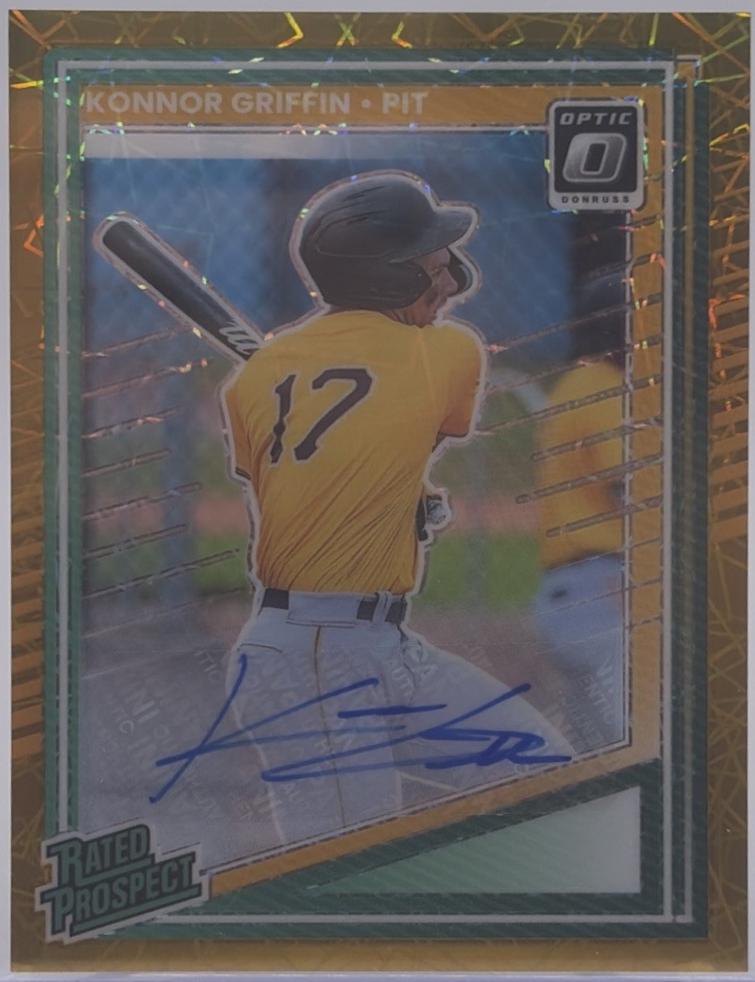 Konnor Griffin [Gold Optic Signature] #123