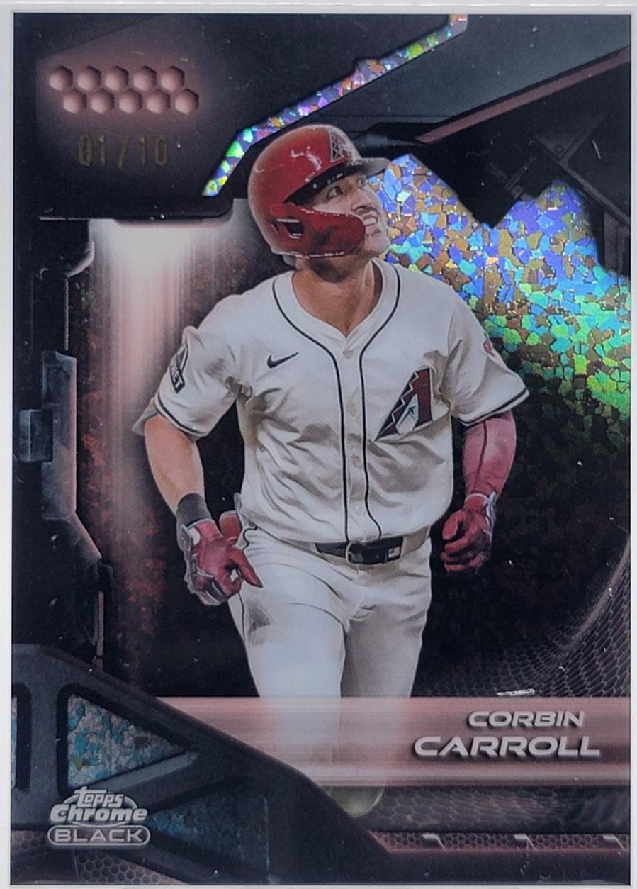 Corbin Carroll [Rose Gold Mini-Diamond Refractor] #127