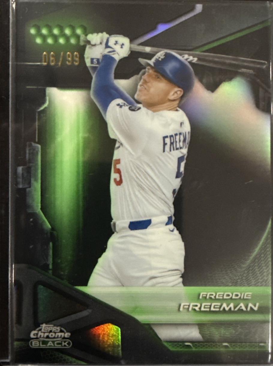 Freddie Freeman [Green Refractor] #5