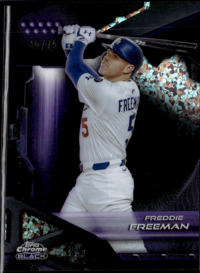 Freddie Freeman [Purple Mini-Diamond Refractor] #5