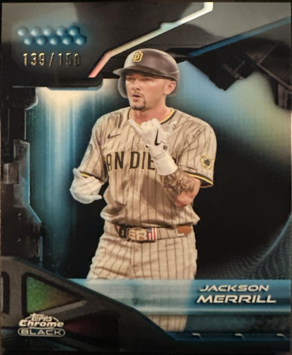 Jackson Merrill [Blue Refractor] #177