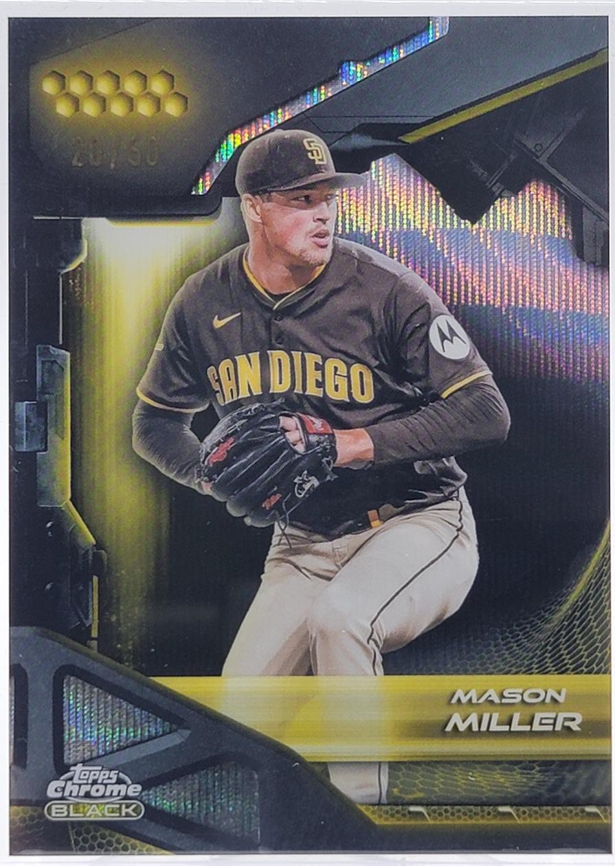 Mason Miller [Gold Wave Refractor] #124