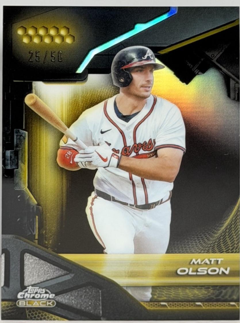 Matt Olson [Gold Refractor] #15