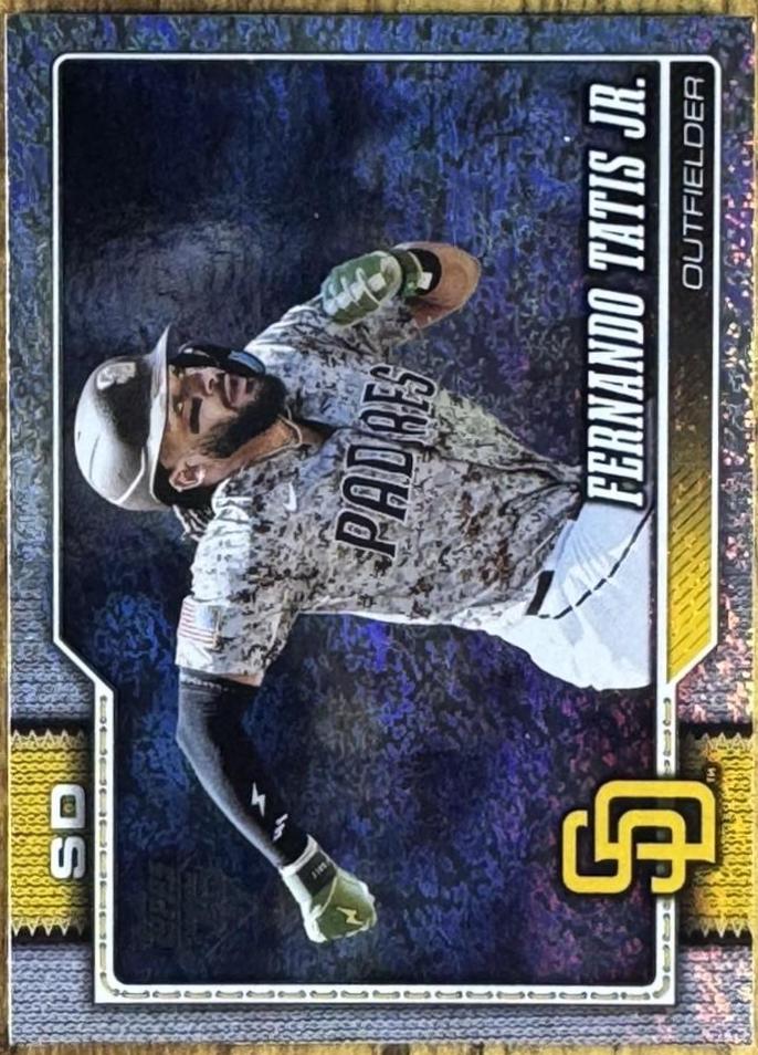Fernando Tatis Jr. [Black Speckle] #333