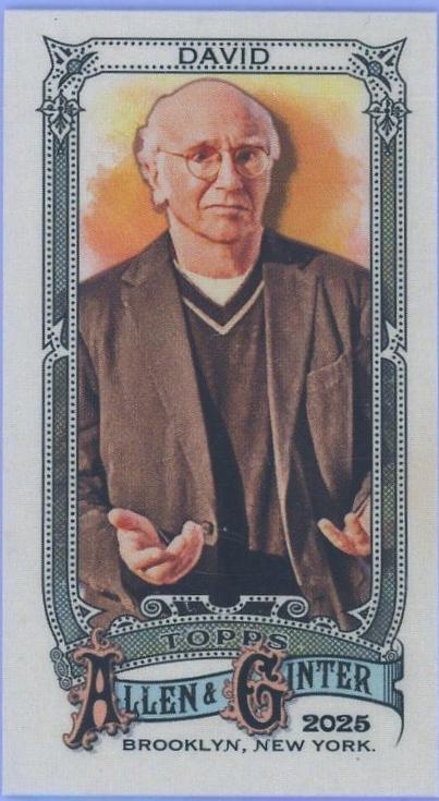 Larry David [Allen Ginter Mini] #184