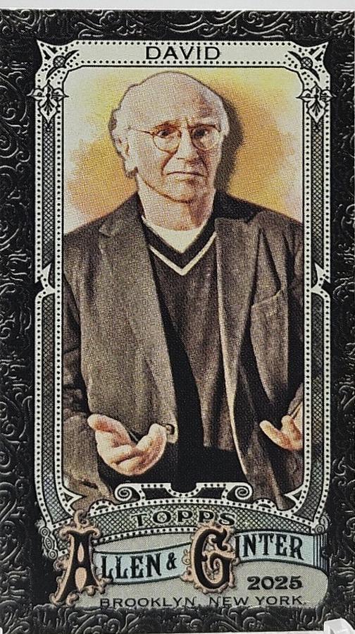 Larry David [Black Foil] #184