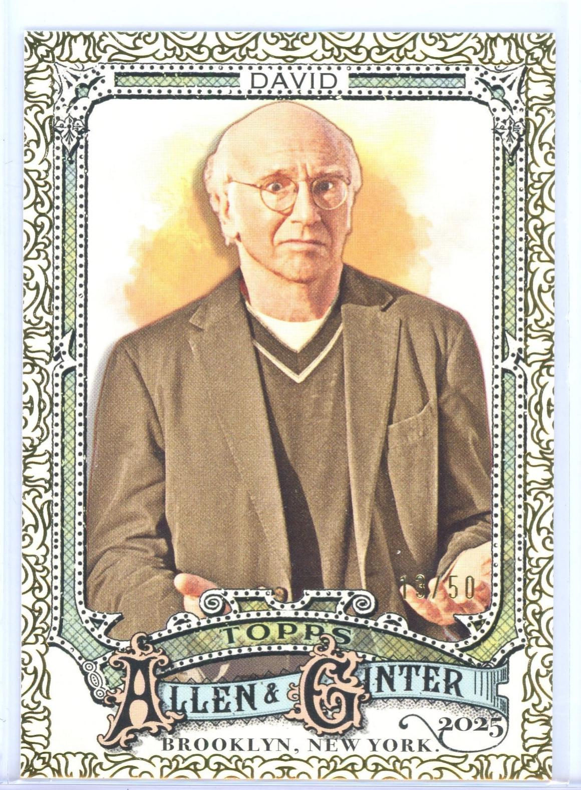 Larry David [Gold Foil] #184