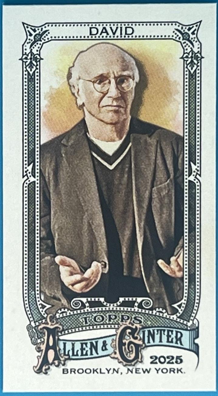 Larry David [Mitchell Ness Back Mini] #184