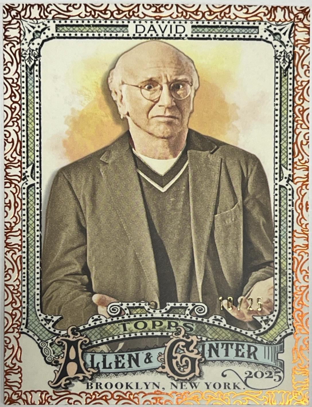 Larry David [Orange Foil] #184