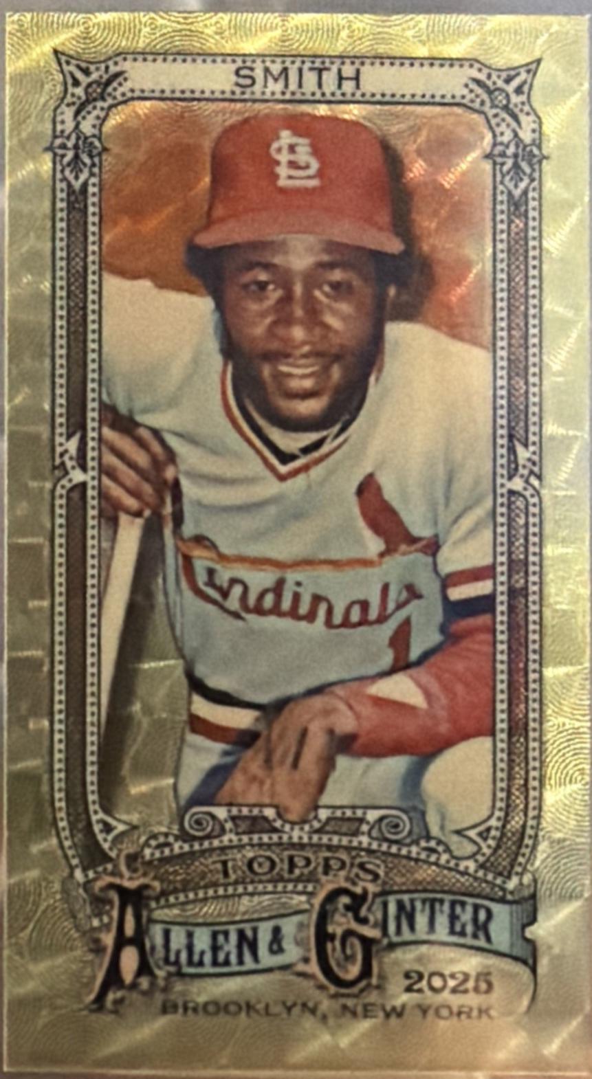 Ozzie Smith [Superfractor Mini Chrome] #58