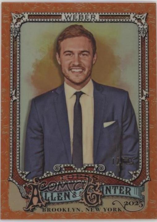 Peter Weber [Orange Refractor Chrome Variation] #263
