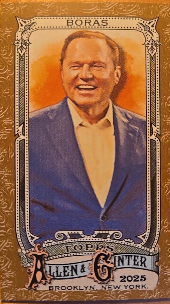 Scott Boras [Mini Gold] #271