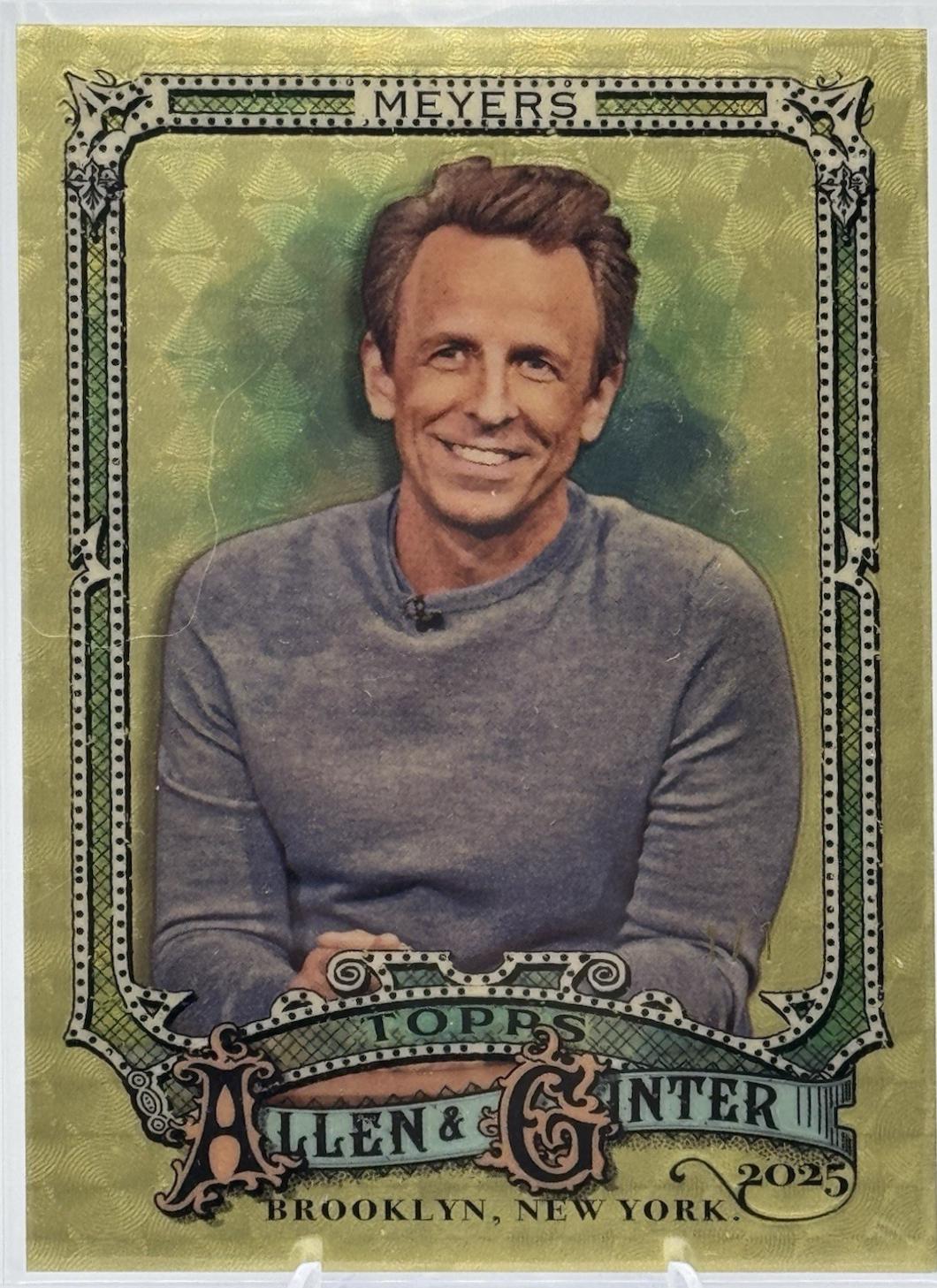 Seth Meyers [Superfractor Chrome Variation] #292