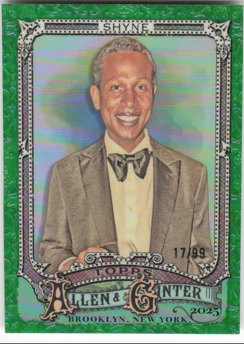 Shyne [Green Refractor Chrome Variation] #262