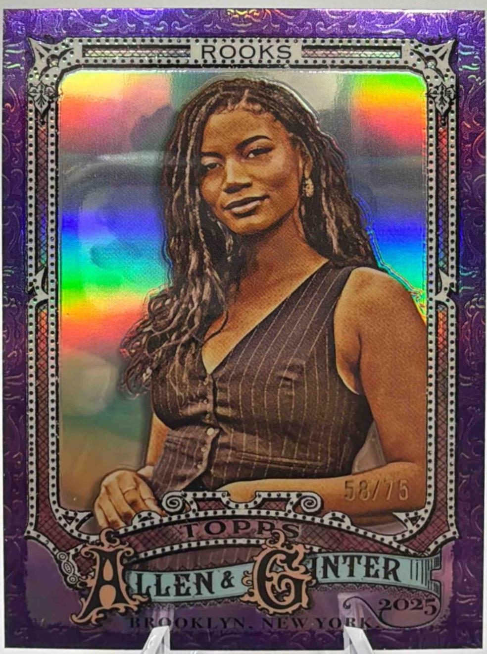 Taylor Rooks [Purple Refractor Chrome Variation] #268