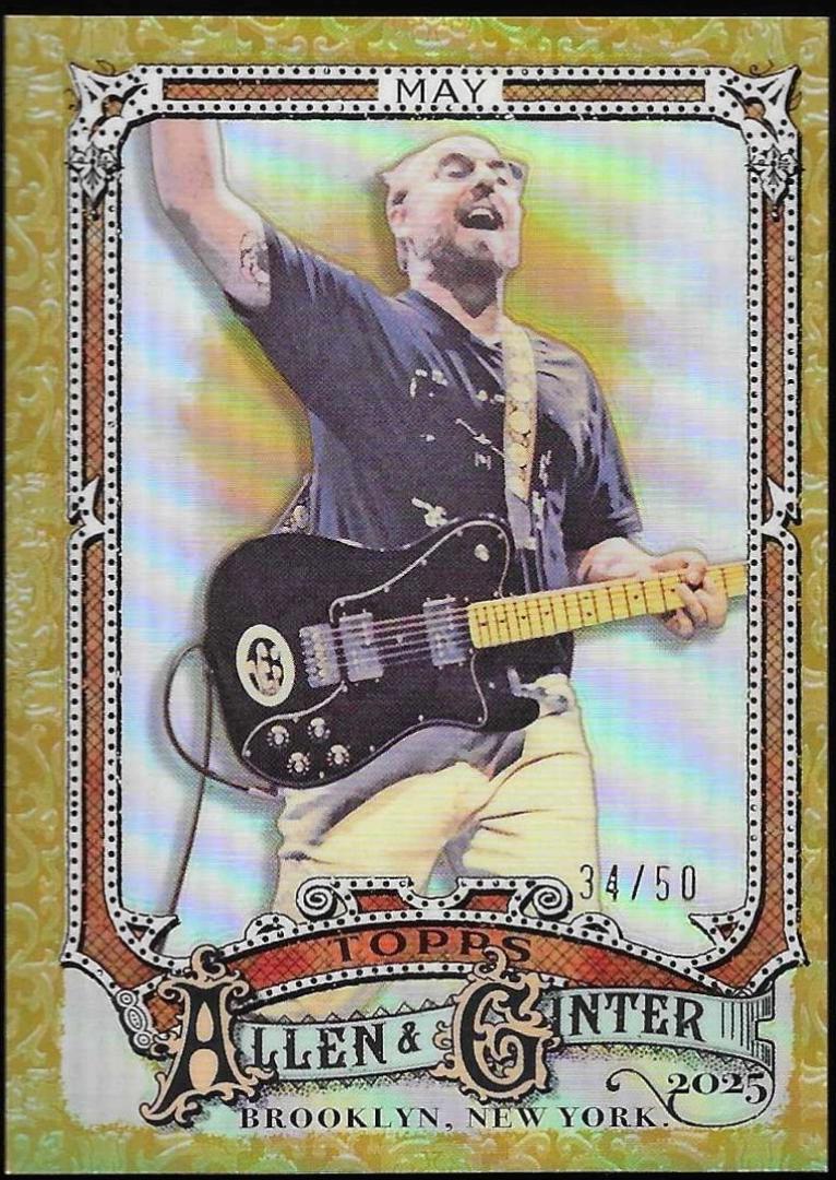 Tom May [Gold Refractor Chrome Variation] #281
