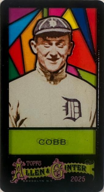 Ty Cobb [Mini Stained Glass] #395
