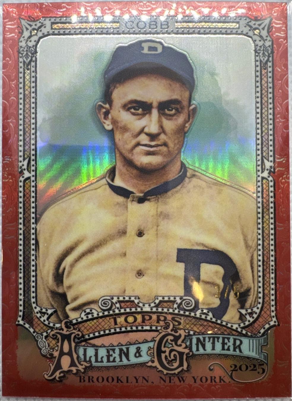 Ty Cobb [Red Foil] #55