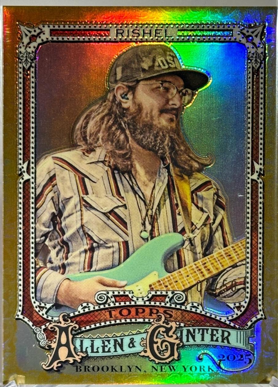 Zach Rishel [Gold Refractor Chrome Variation] #257