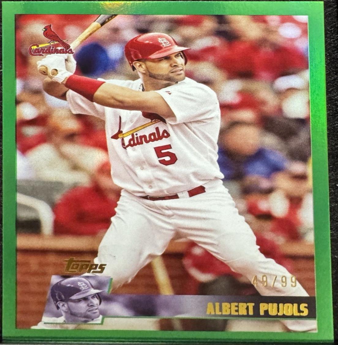 Albert Pujols [Green] #193