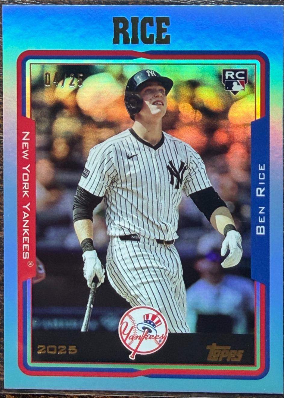 Ben Rice [Blue] #218