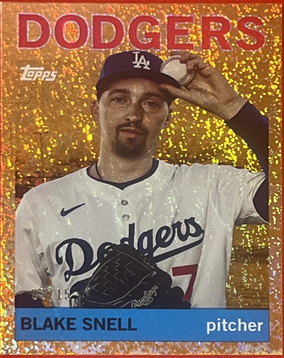 Blake Snell [Orange] #10