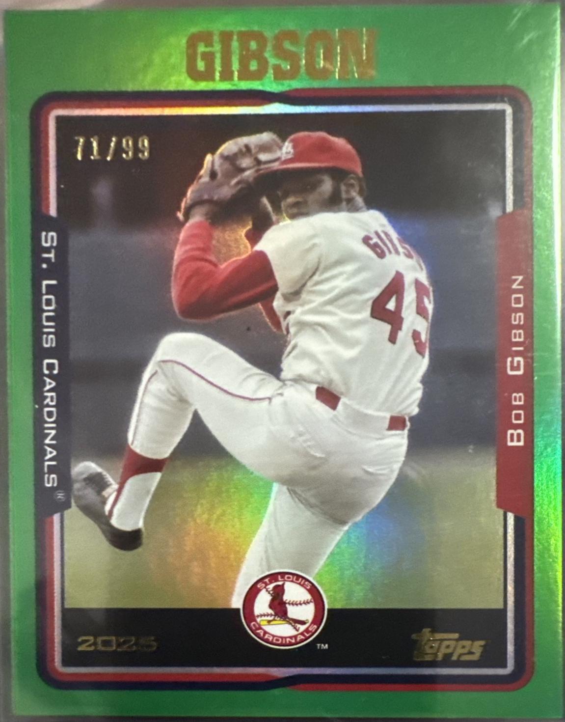 Bob Gibson [Green] #297