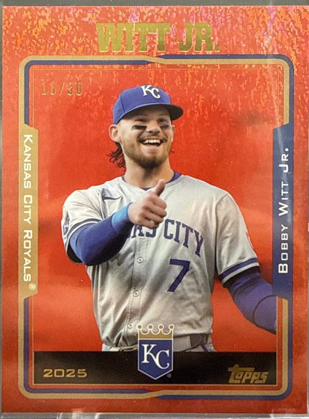 Bobby Witt Jr. [Red Image Variation] #260
