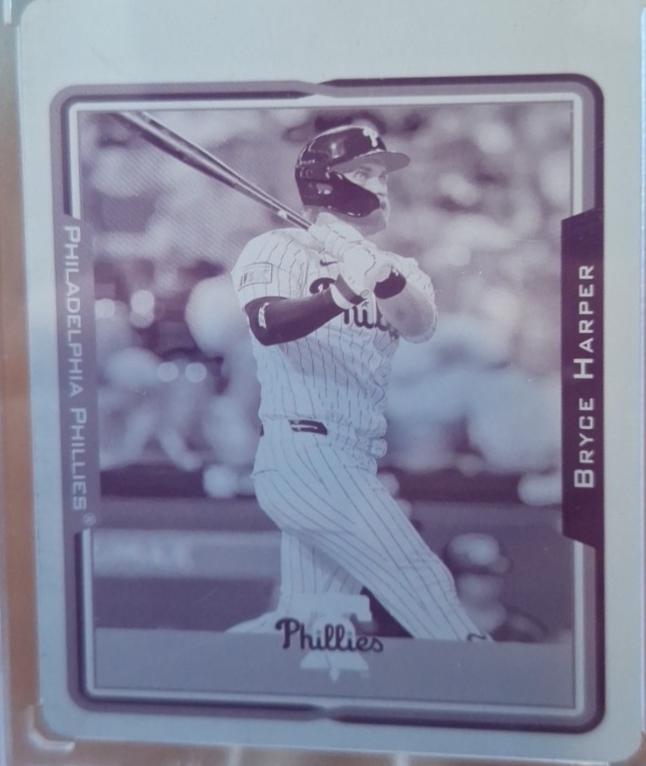 Bryce Harper [Printing Plate] #255