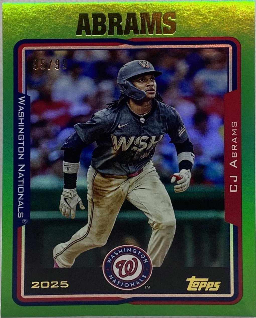 CJ Abrams [Green] #243