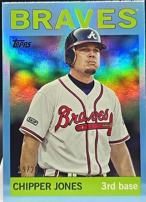 Chipper Jones [Blue] #59