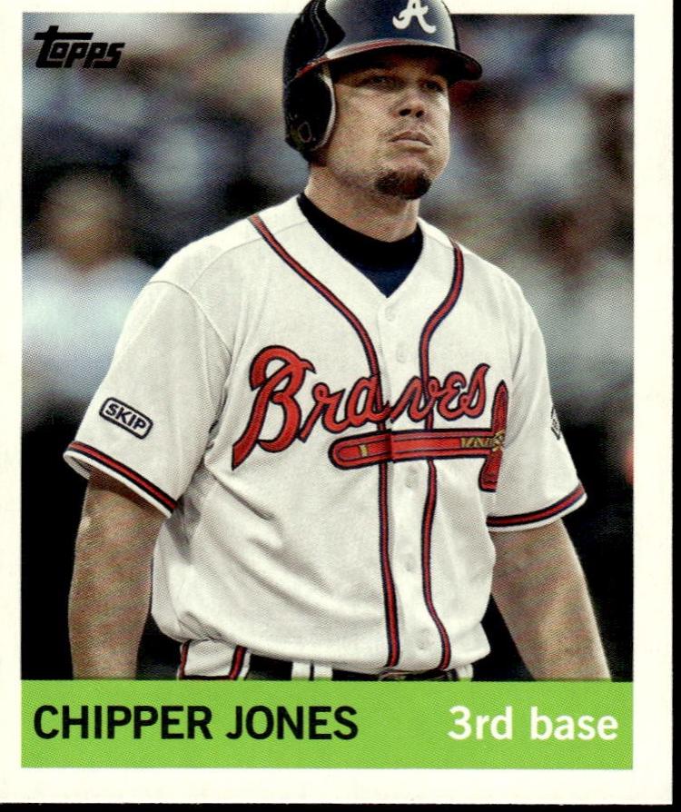 Chipper Jones [Design Variation] #59