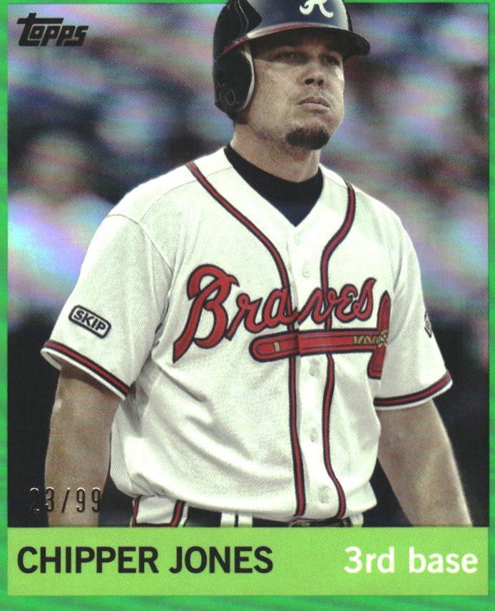Chipper Jones [Green] #59